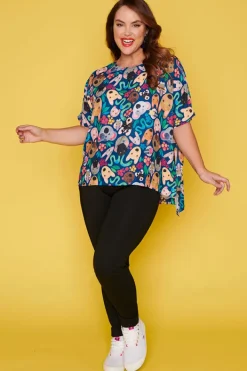Lorraine Designs Tops*Serena Aussie Animalia Top