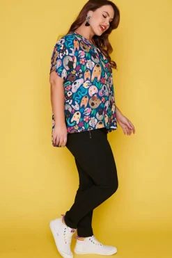 Lorraine Designs Tops*Serena Aussie Animalia Top