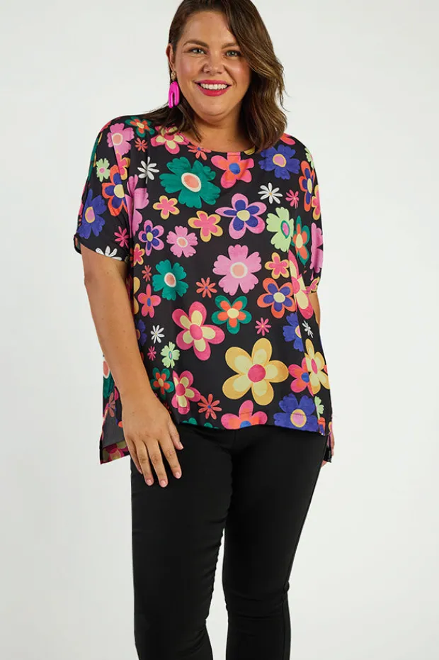 Lorraine Designs Tops | Casual Dresses*Serena Daisy Pop Top