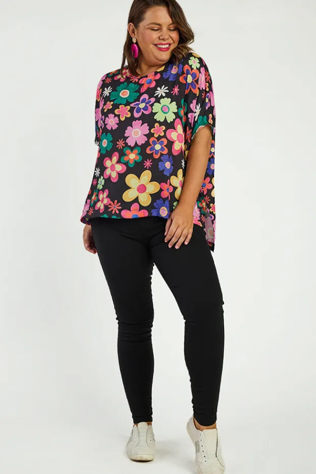 Lorraine Designs Tops | Casual Dresses*Serena Daisy Pop Top