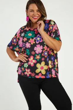 Lorraine Designs Tops | Casual Dresses*Serena Daisy Pop Top