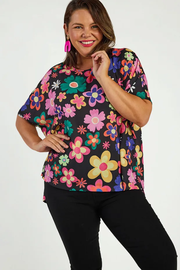 Lorraine Designs Tops | Casual Dresses*Serena Daisy Pop Top