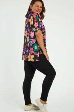 Lorraine Designs Tops | Casual Dresses*Serena Daisy Pop Top