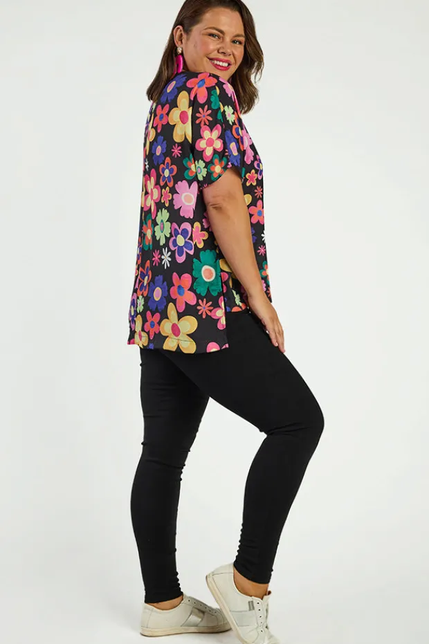 Lorraine Designs Tops | Casual Dresses*Serena Daisy Pop Top