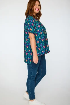 Lorraine Designs Tops | Casual Dresses*Serena Eucalyptus Buds Top