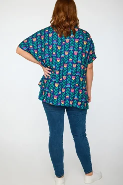 Lorraine Designs Tops | Casual Dresses*Serena Eucalyptus Buds Top