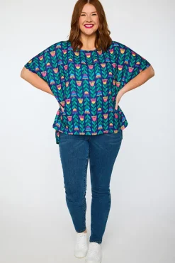 Lorraine Designs Tops | Casual Dresses*Serena Eucalyptus Buds Top