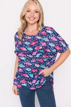 Lorraine Designs Tops*Serena Keep Swimming Top