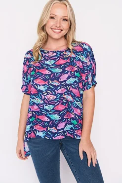 Lorraine Designs Tops*Serena Keep Swimming Top