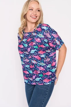 Lorraine Designs Tops*Serena Keep Swimming Top
