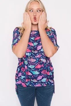 Lorraine Designs Tops*Serena Keep Swimming Top