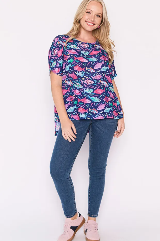 Lorraine Designs Tops*Serena Keep Swimming Top