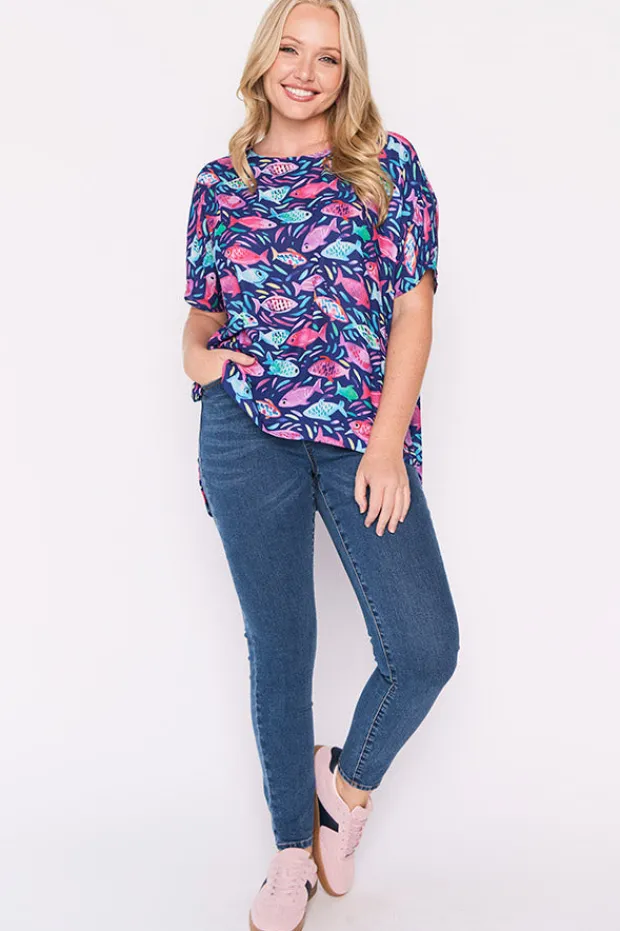 Lorraine Designs Tops*Serena Keep Swimming Top