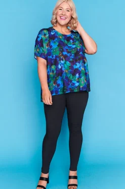 Lorraine Designs Tops*Serena Midnight Garden Top