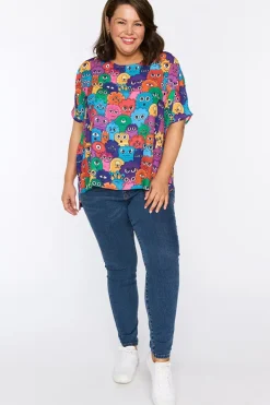 Lorraine Designs Tops*Serena Monster Emotions Top