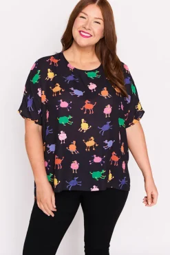 Lorraine Designs Tops*Serena Poodles Top