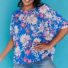 Lorraine Designs Tops*Serena Red Drop Top