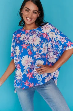 Lorraine Designs Tops*Serena Red Drop Top