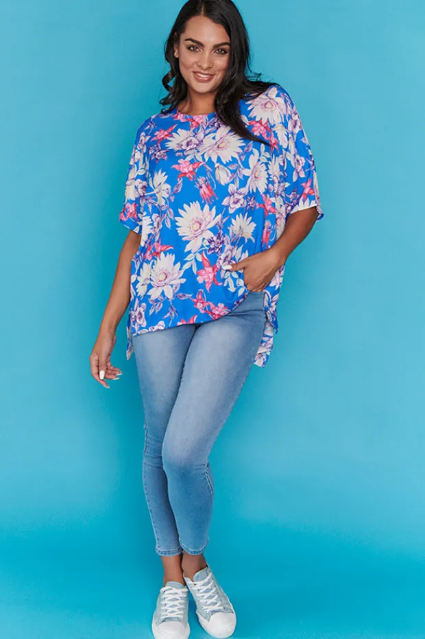 Lorraine Designs Tops*Serena Red Drop Top