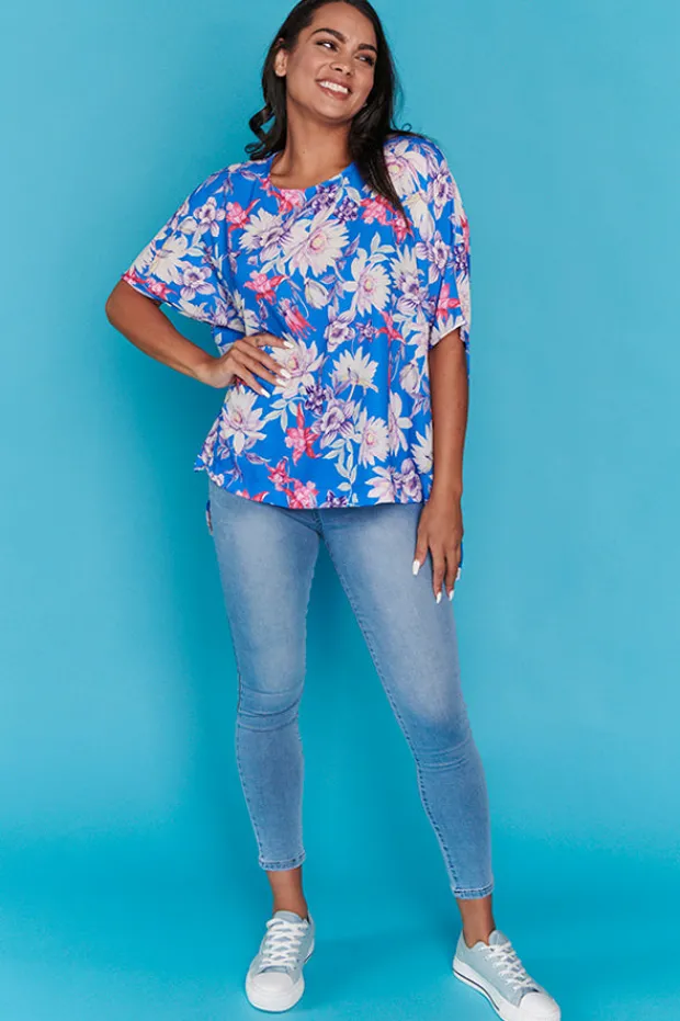 Lorraine Designs Tops*Serena Red Drop Top