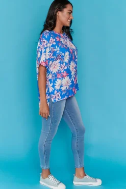 Lorraine Designs Tops*Serena Red Drop Top