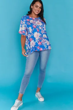 Lorraine Designs Tops*Serena Red Drop Top