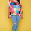 Lorraine Designs Tops*Serena Rubik's Cube Top