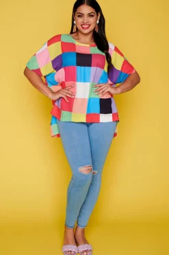 Lorraine Designs Tops*Serena Rubik's Cube Top