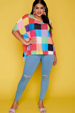 Lorraine Designs Tops*Serena Rubik's Cube Top