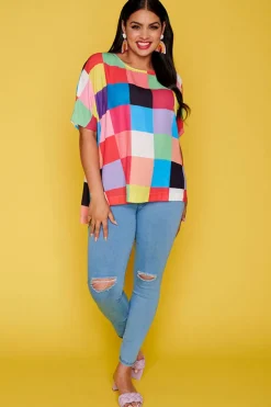 Lorraine Designs Tops*Serena Rubik's Cube Top