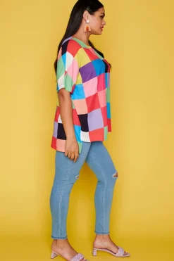 Lorraine Designs Tops*Serena Rubik's Cube Top