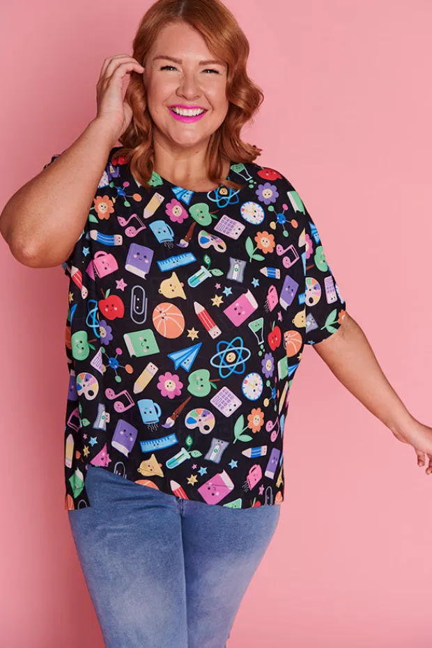 Lorraine Designs Tops*Serena School Days Top