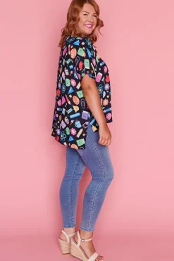 Lorraine Designs Tops*Serena School Days Top