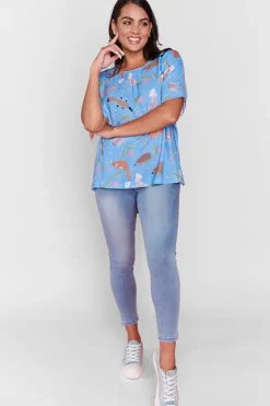 Lorraine Designs Tops*Serena Sweet Aussie Animals Top