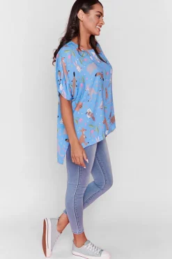 Lorraine Designs Tops*Serena Sweet Aussie Animals Top
