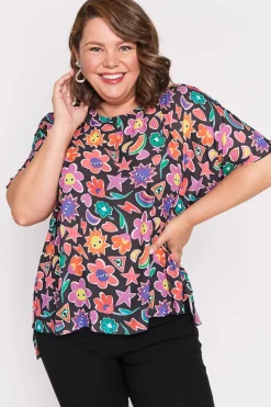 Lorraine Designs Tops*Serena Upsy Daisy Top