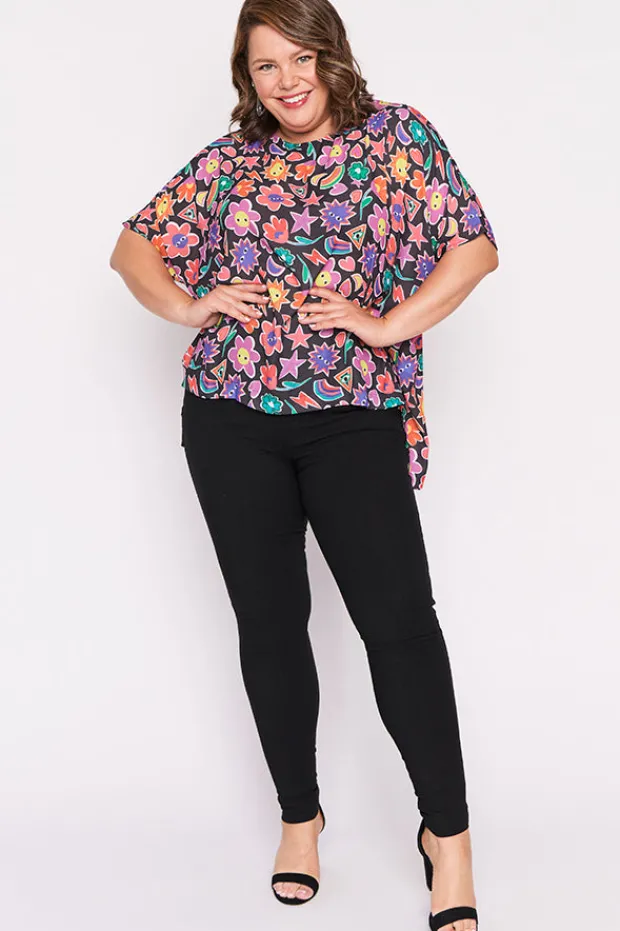 Lorraine Designs Tops*Serena Upsy Daisy Top