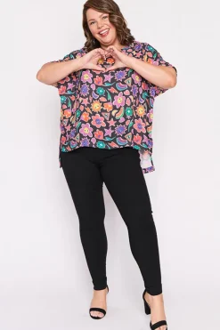 Lorraine Designs Tops*Serena Upsy Daisy Top