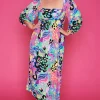 Paper Heart Fit & Flare Dresses | Off The Shoulder Dresses*Sheryl Electric Leopard Dress