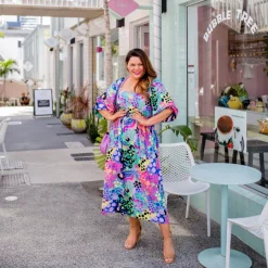 Paper Heart Fit & Flare Dresses | Off The Shoulder Dresses*Sheryl Electric Leopard Dress