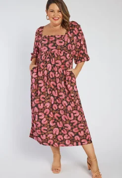 Paper Heart Fit & Flare Dresses | Off The Shoulder Dresses*Sheryl Yarli Creative Dress