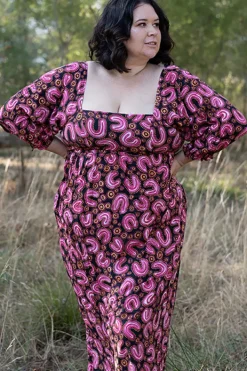 Paper Heart Fit & Flare Dresses | Off The Shoulder Dresses*Sheryl Yarli Creative Dress