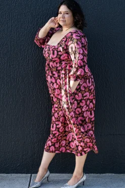 Paper Heart Fit & Flare Dresses | Off The Shoulder Dresses*Sheryl Yarli Creative Dress
