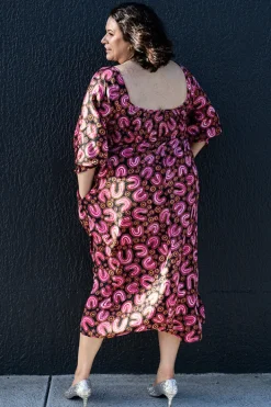 Paper Heart Fit & Flare Dresses | Off The Shoulder Dresses*Sheryl Yarli Creative Dress