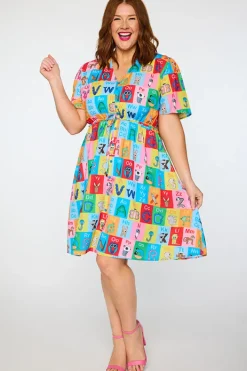 Lorraine Designs Casual Dresses | Mini Dresses*Siena Alpha Animal Cards Dress