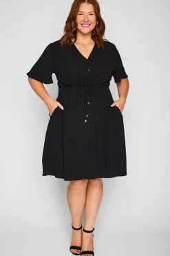 Lorraine Designs Casual Dresses | Fit & Flare Dresses*Siena Black Dress
