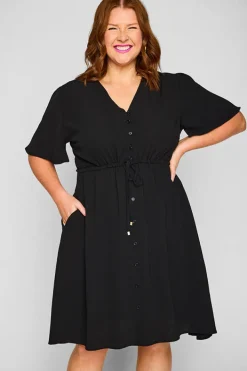 Lorraine Designs Casual Dresses | Fit & Flare Dresses*Siena Black Dress