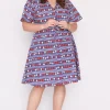 Lorraine Designs Casual Dresses | Knee Length Dresses*Siena Cotton Adoring Apples Dress