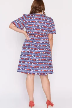 Lorraine Designs Casual Dresses | Knee Length Dresses*Siena Cotton Adoring Apples Dress