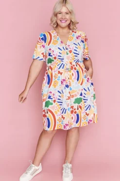 Lorraine Designs Casual Dresses | Fit & Flare Dresses*Siena Day Dream Dress